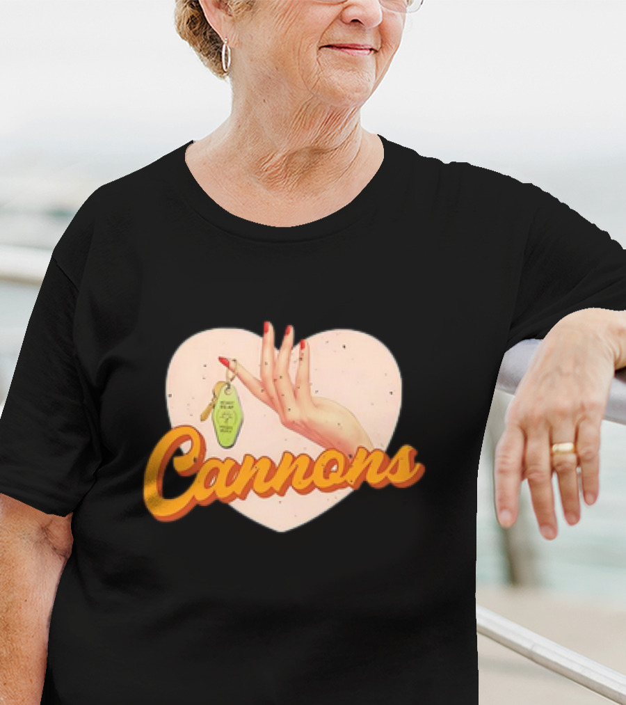 Cannons Vintage Motel Key Heart T-Shirt