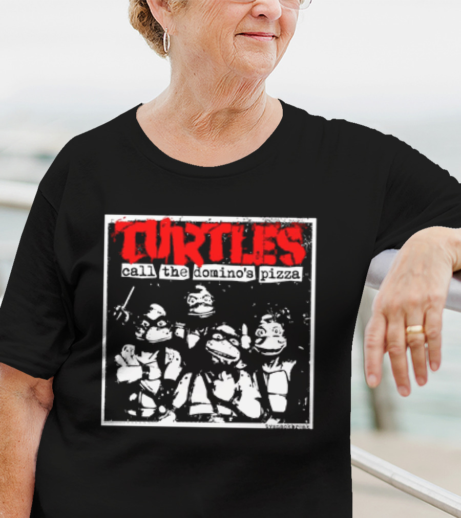 Turtles Call The Domino's Pizza Band T-Shirt