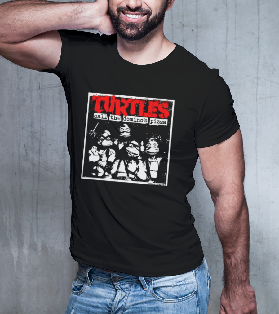 Turtles Call The Domino's Pizza Band T-Shirt
