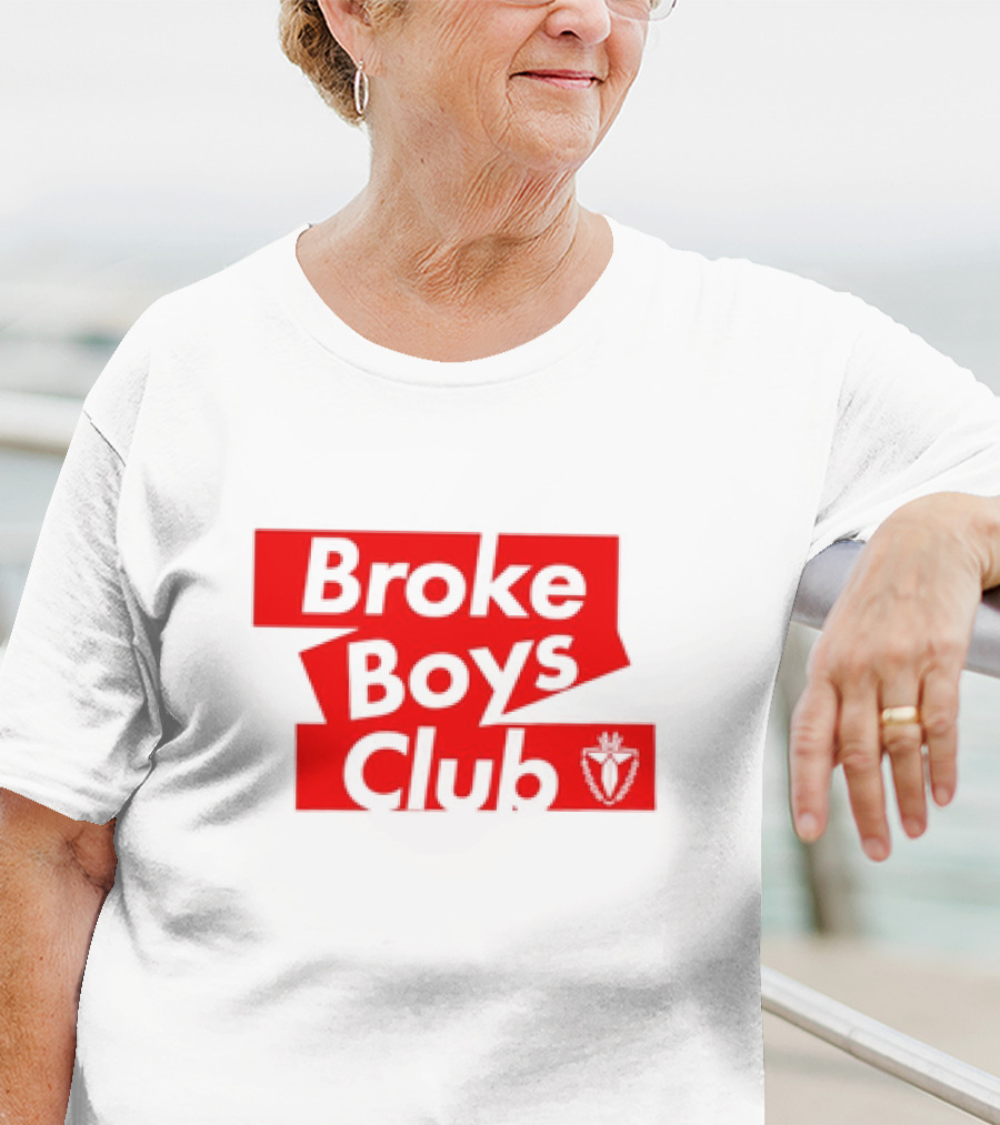 Broke Boys Club Heart Emblem T-Shirt