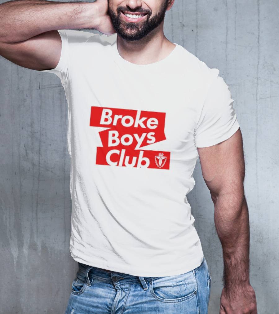 Broke Boys Club Heart Emblem T-Shirt