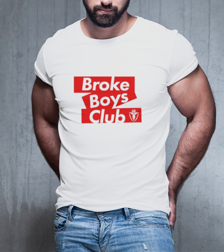Broke Boys Club Heart Emblem T-Shirt