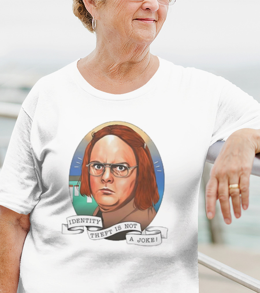 Identity Theft Is Not A Joke Dwight Schrute T-Shirt
