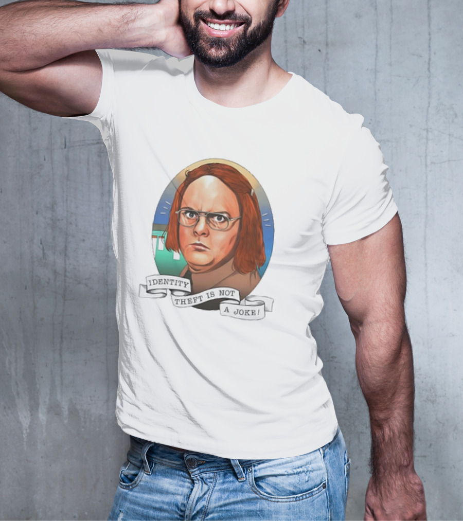 Identity Theft Is Not A Joke Dwight Schrute T-Shirt