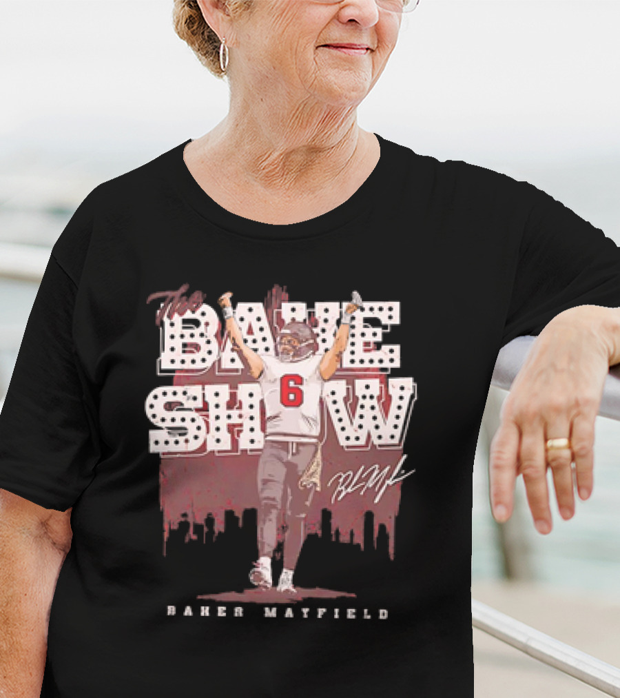 BAKER MAYFIELD THE BAKE SHOW VINTAGE TAMPA BAY BUCCANEERS NFL T-Shirt