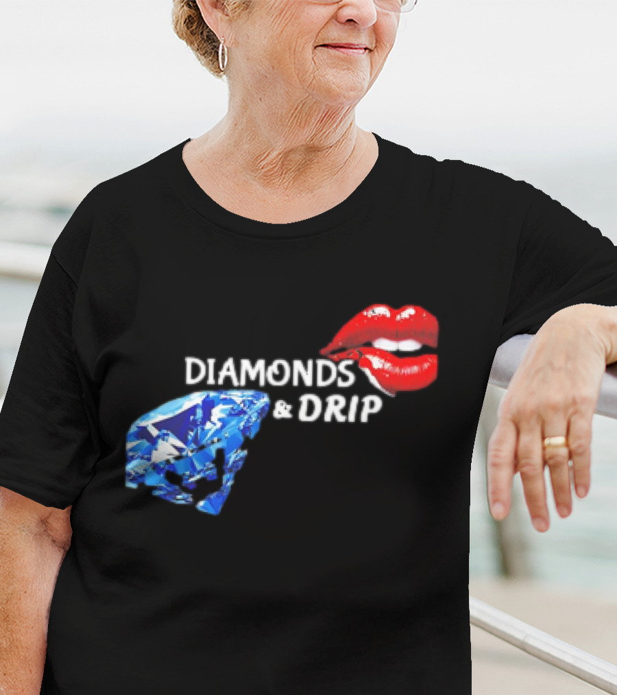 Diamonds And Drip Lips Of Seduction Classic T-Shirt