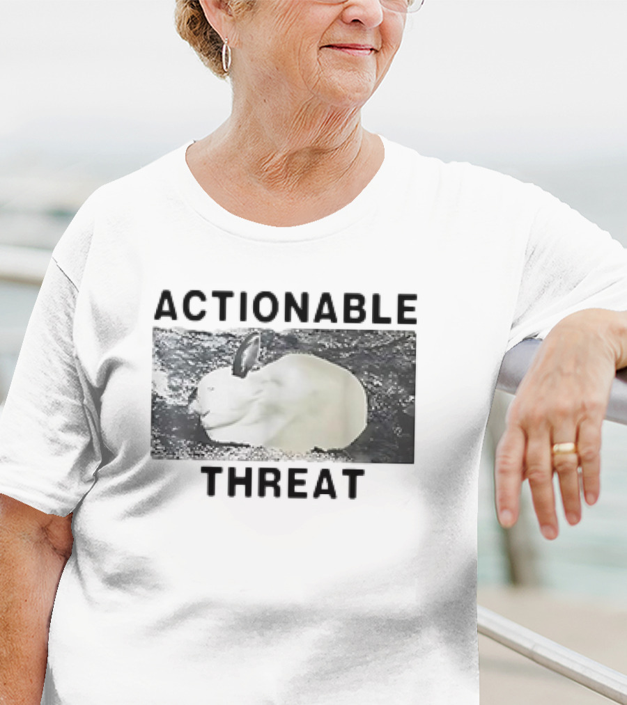 ACTIONABLE THREAT RABBIT T-Shirt