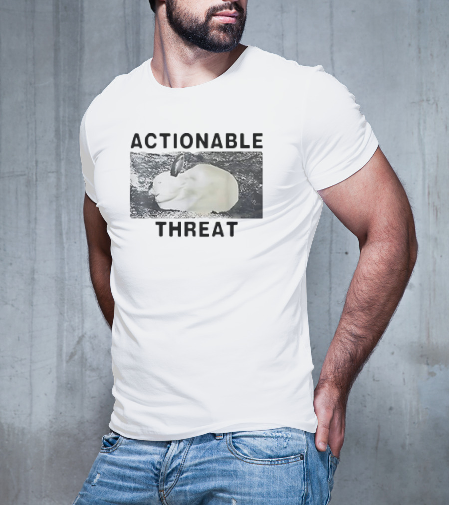 ACTIONABLE THREAT RABBIT T-Shirt