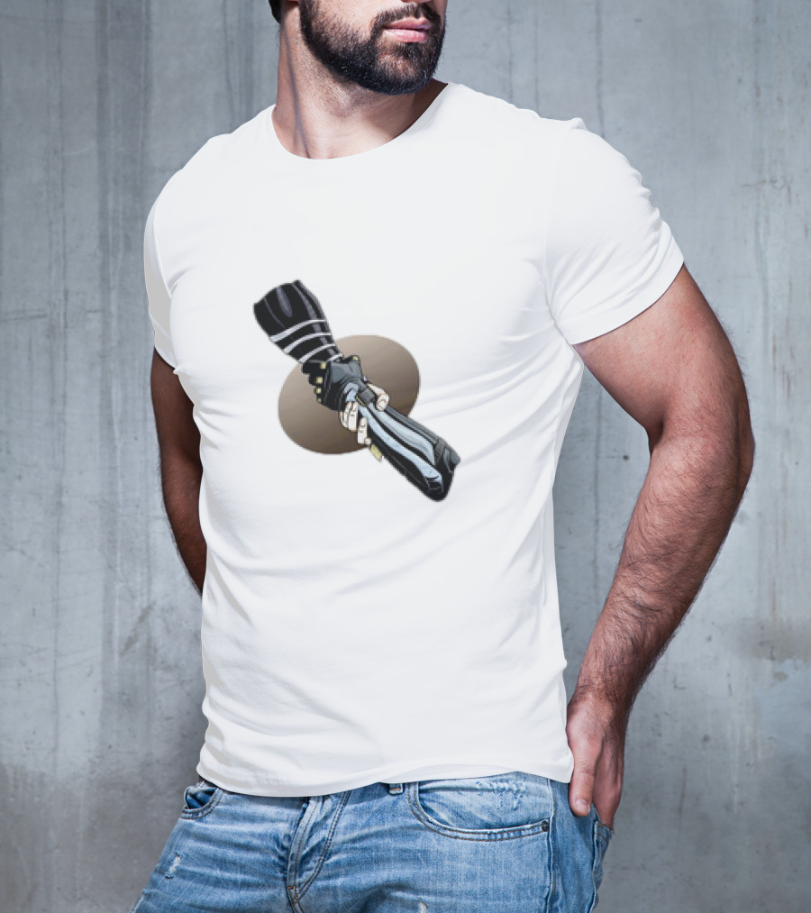 Winter Soldier And Falcon Shaking Hands Partnership Marvel T-Shirt