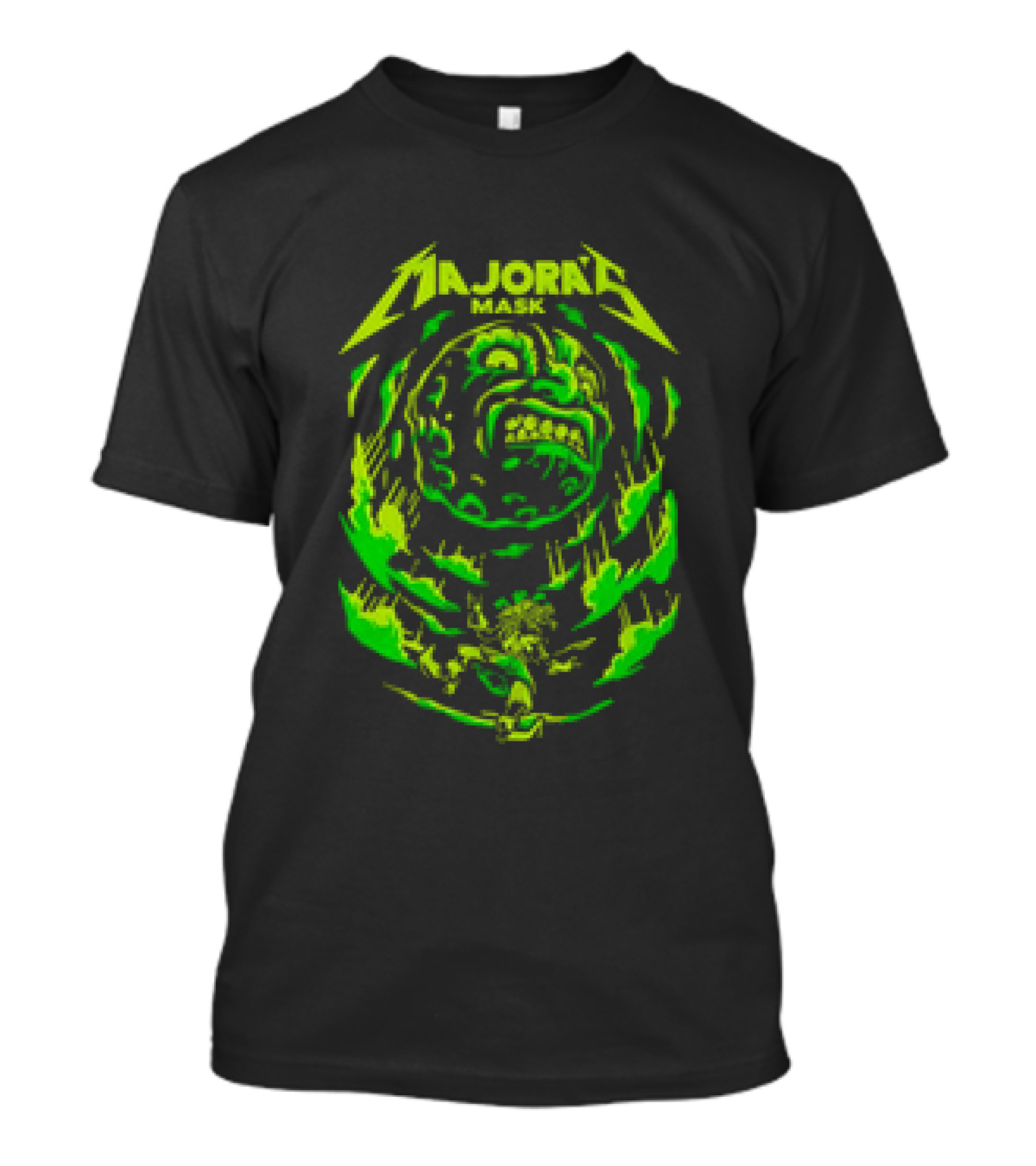 Majora Mask Metal Enter Maskman T-Shirt
