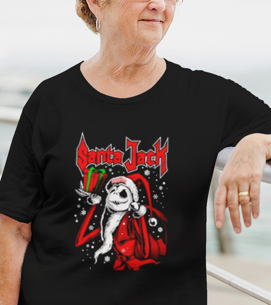 Santa Jack Skellington Christmas King T-Shirt
