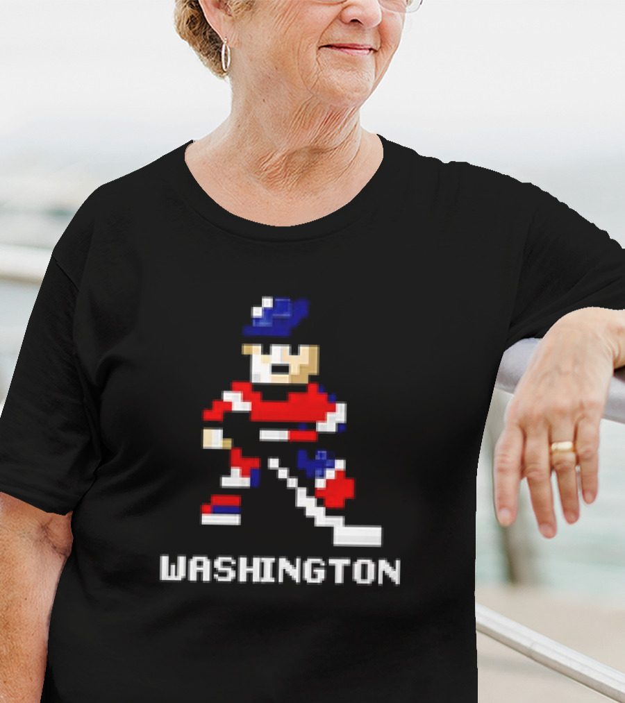 Washington Hockey 8-bit Player T-Shirt