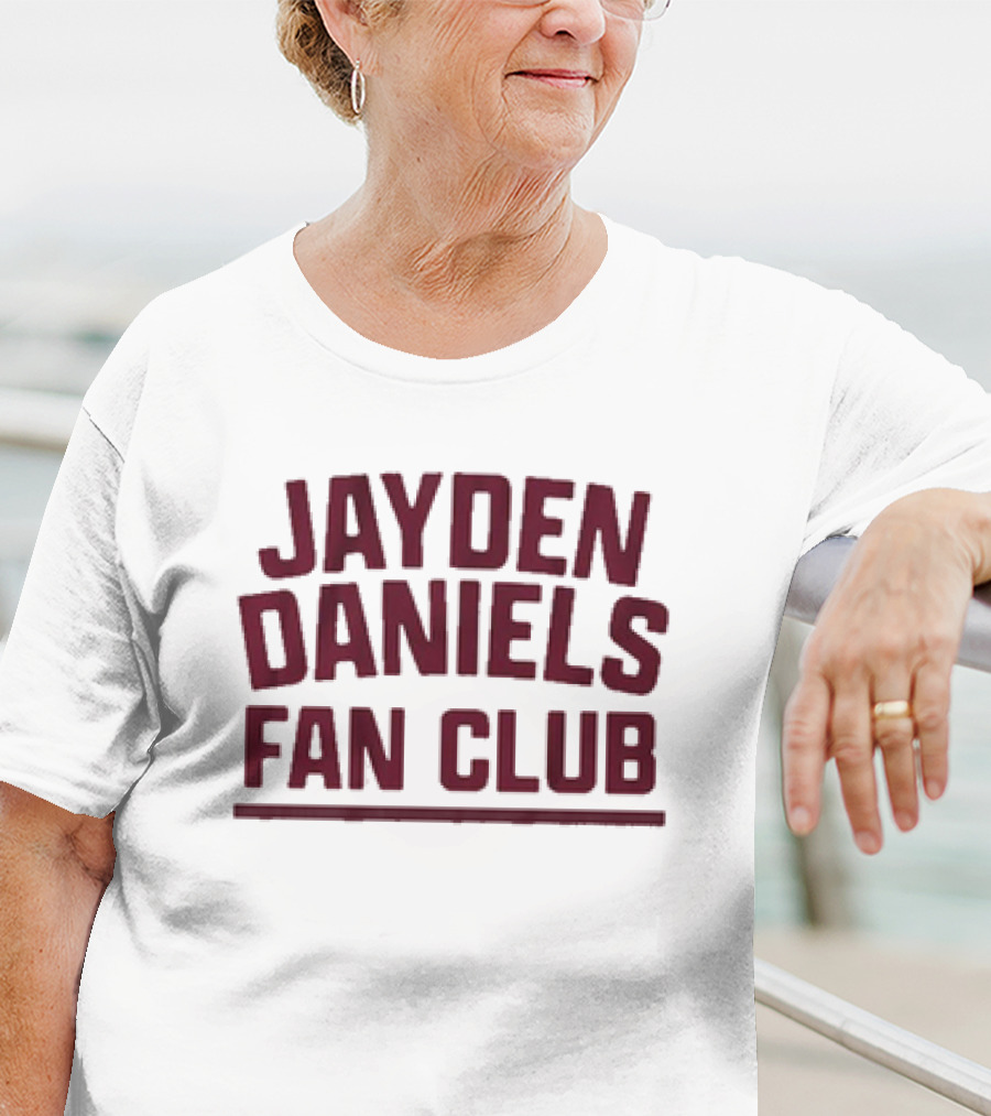 Jayden Daniels Fan Club Washington T-Shirt