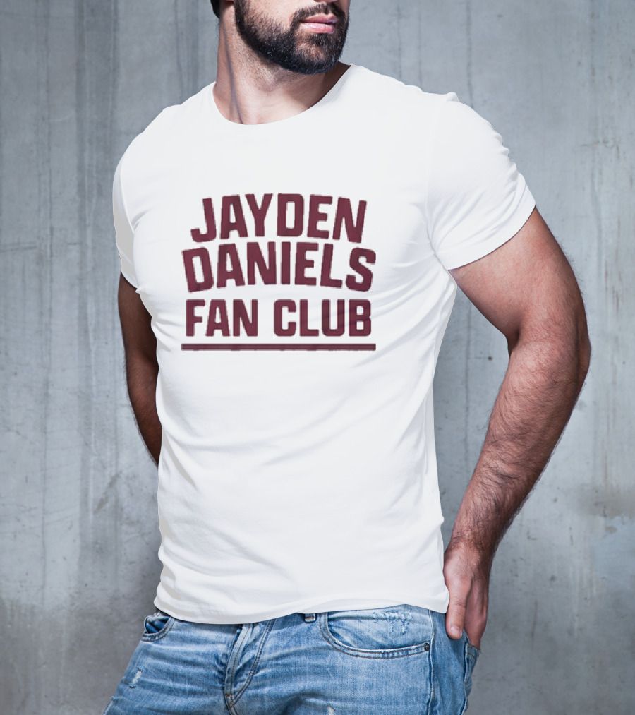 Jayden Daniels Fan Club Washington T-Shirt