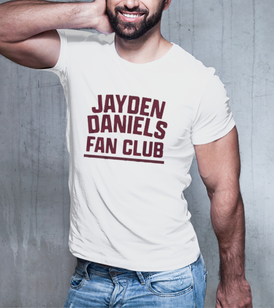 Jayden Daniels Fan Club Washington T-Shirt