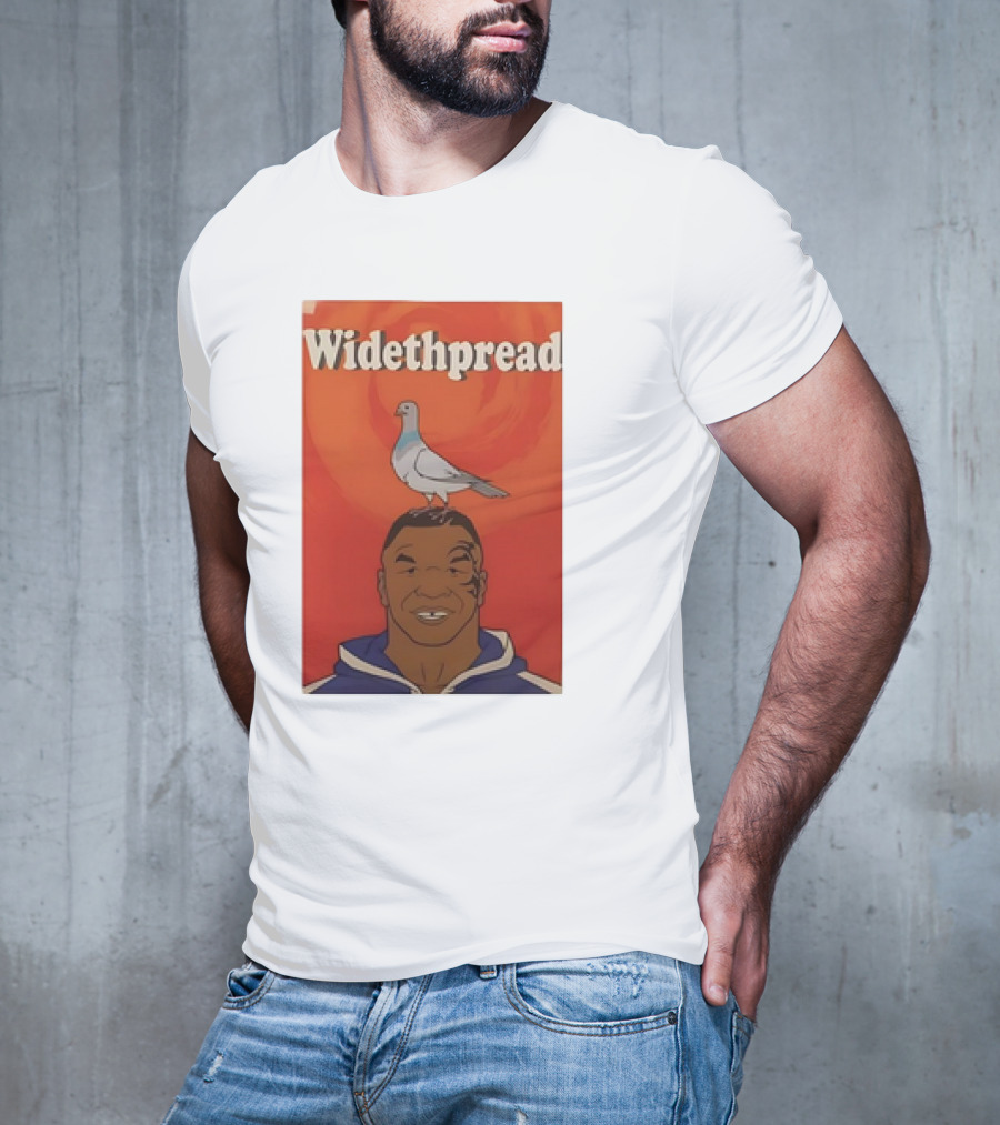 Widethpread Mike Tyson Pigeon T-Shirt