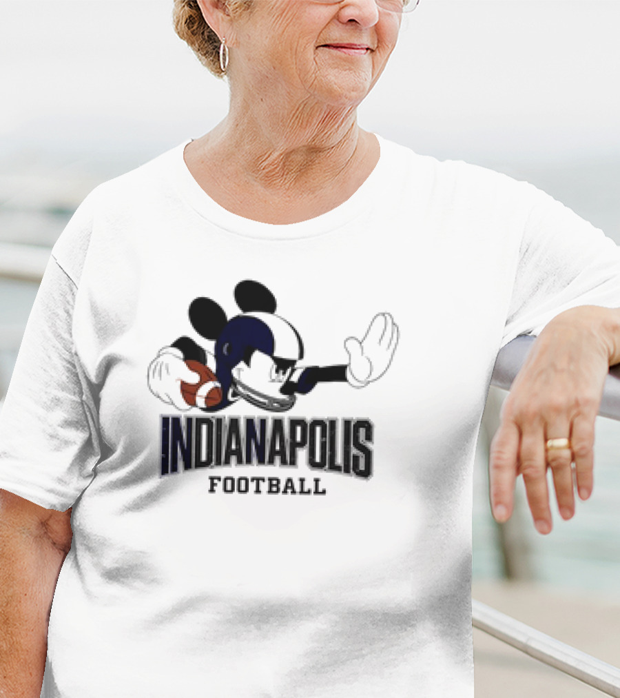 Indianapolis Football Disney-Inspired All Teams Available T-Shirt