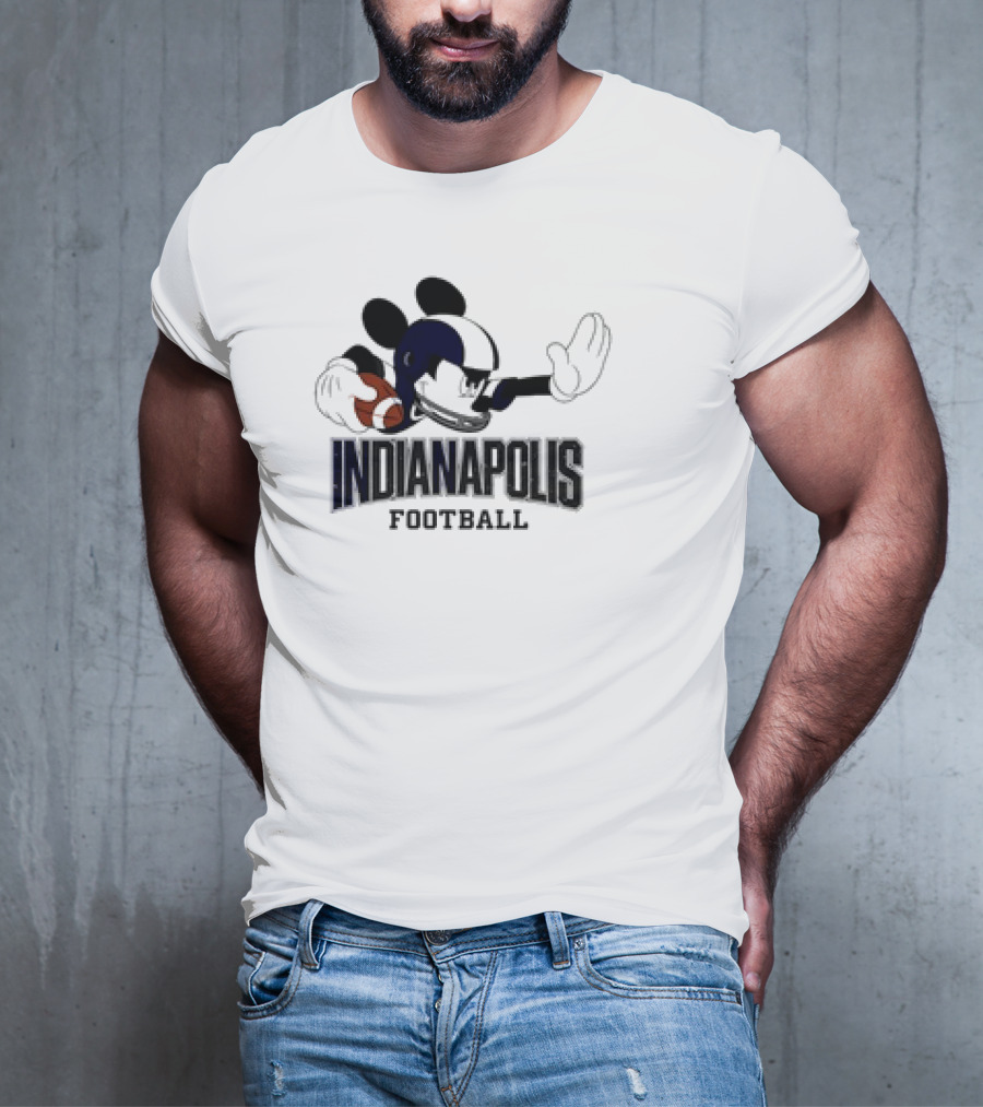 Indianapolis Football Disney-Inspired All Teams Available T-Shirt
