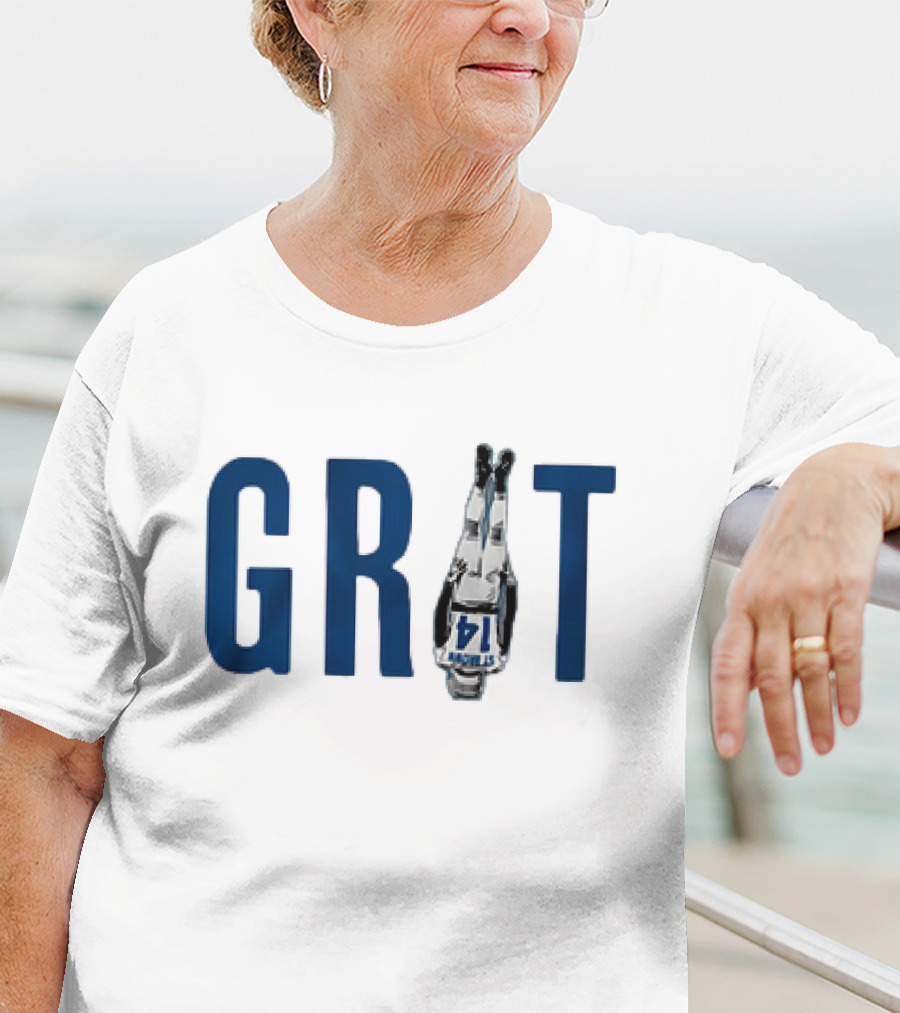 Amon-Ra St. Brown Detroit Lions Grit 14 Vintage T-Shirt