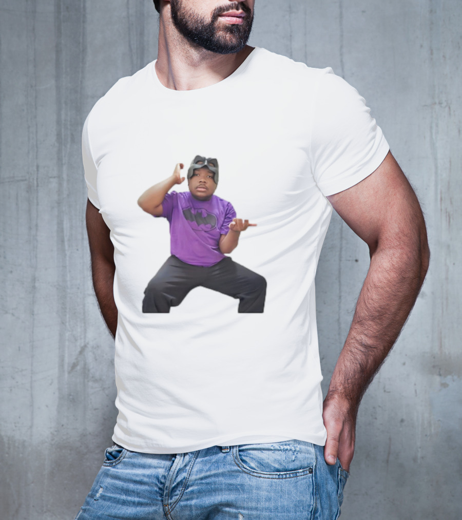 Darius Tiktok Autism Irisa Classic Batman Mask And Pose T-Shirt