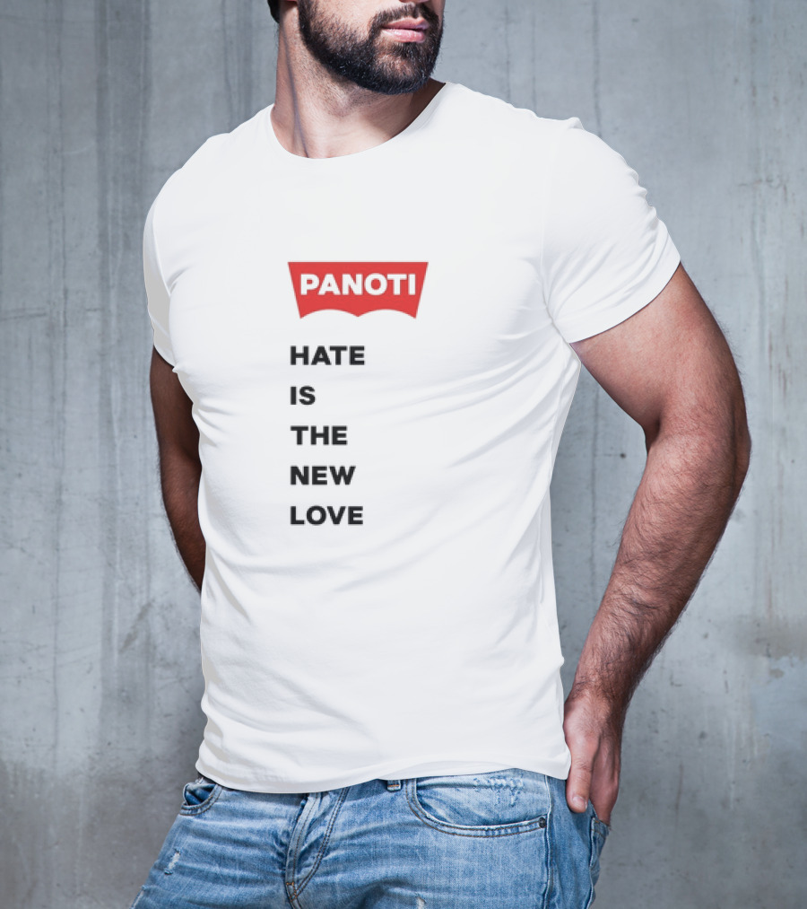Prafull Billore Panoti Hate Is The New Love T-Shirt