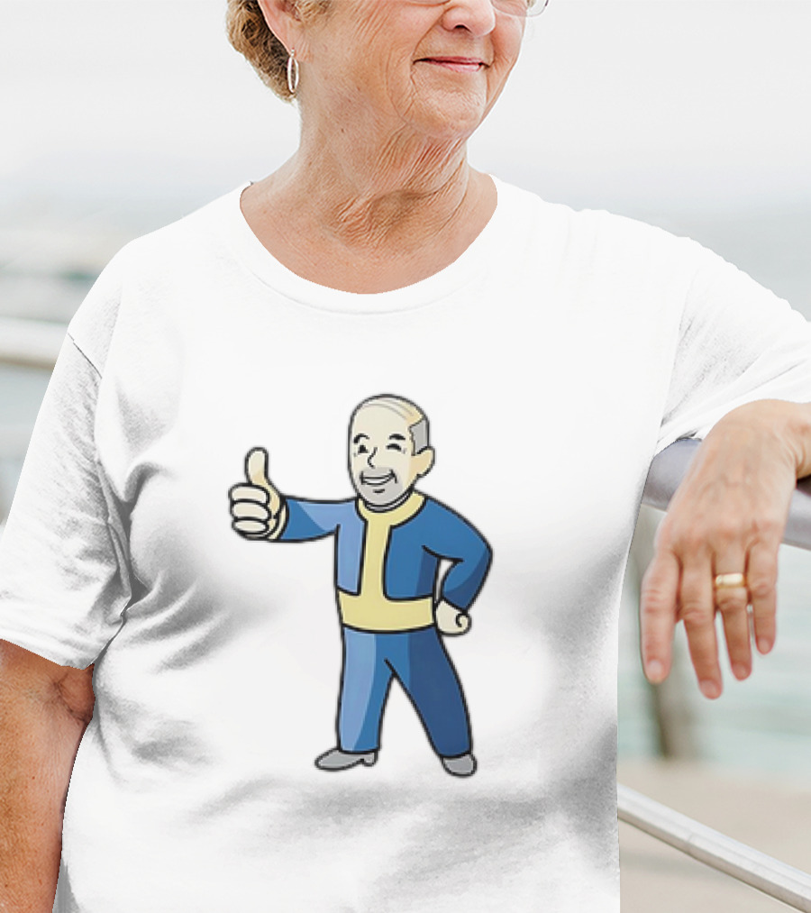 Vault Boy Nate Fallout Cartoons T-Shirt