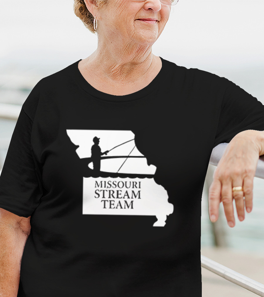 Missouri Stream Team Fishing In State T-Shirt