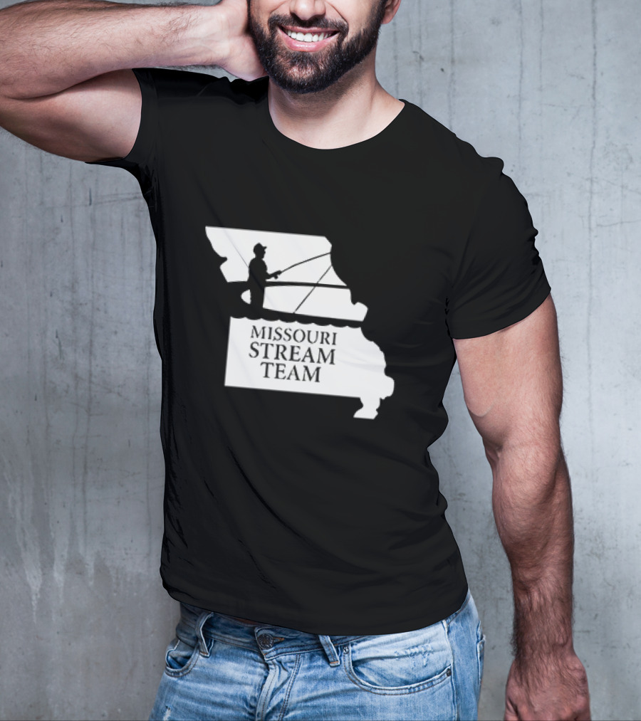 Missouri Stream Team Fishing In State T-Shirt