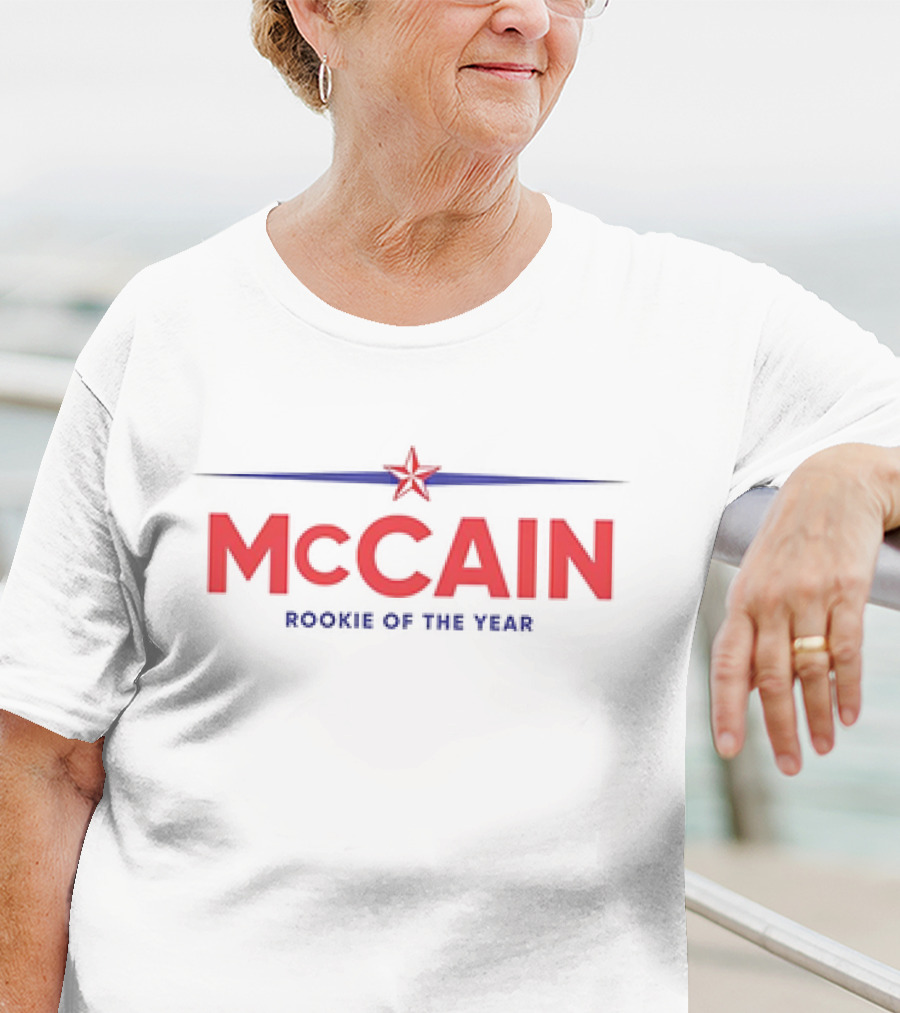 McCain Rookie Of The Year Star Emblem T-Shirt