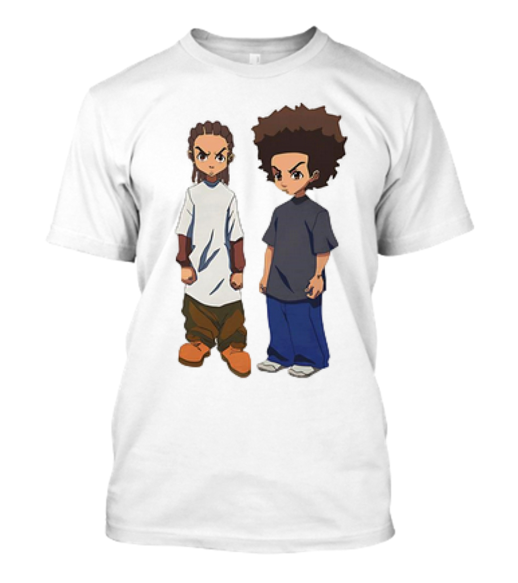 The Boondocks Huey And Riley Duo T-Shirt
