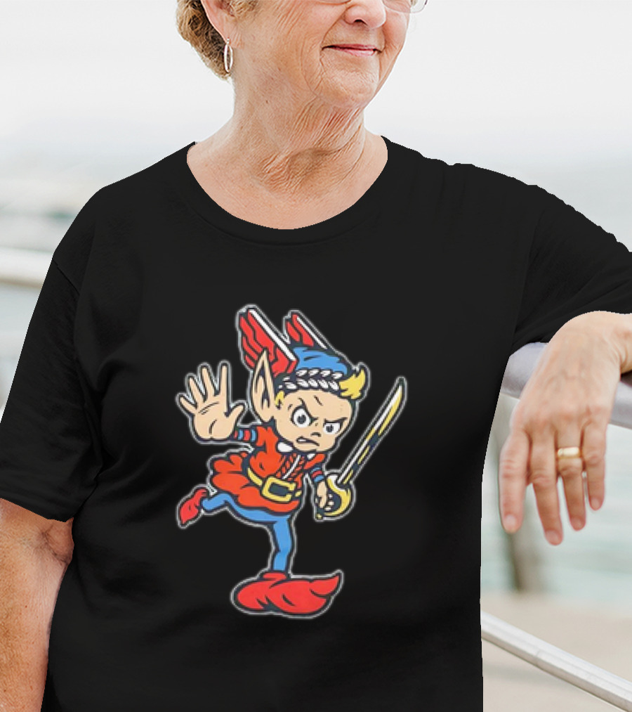 Cleveland Browns Elf Mascot NFL Character T-Shirt