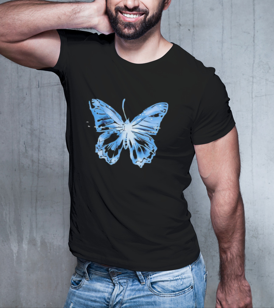 Luke Hemmings Boy Blue Butterfly T-Shirt
