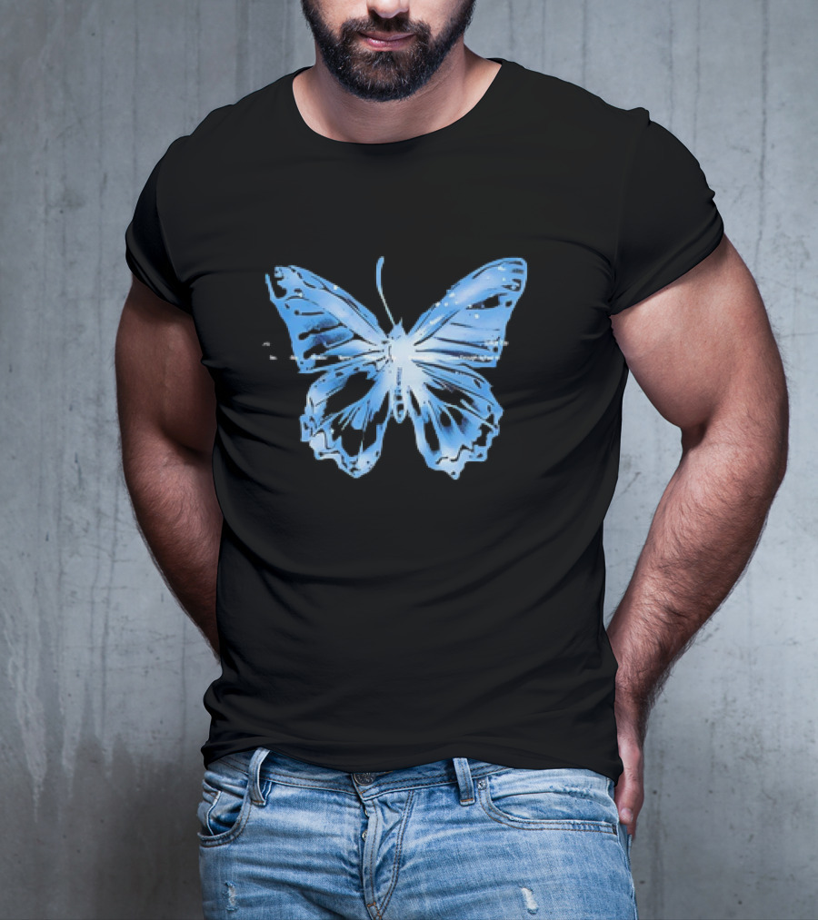 Luke Hemmings Boy Blue Butterfly T-Shirt