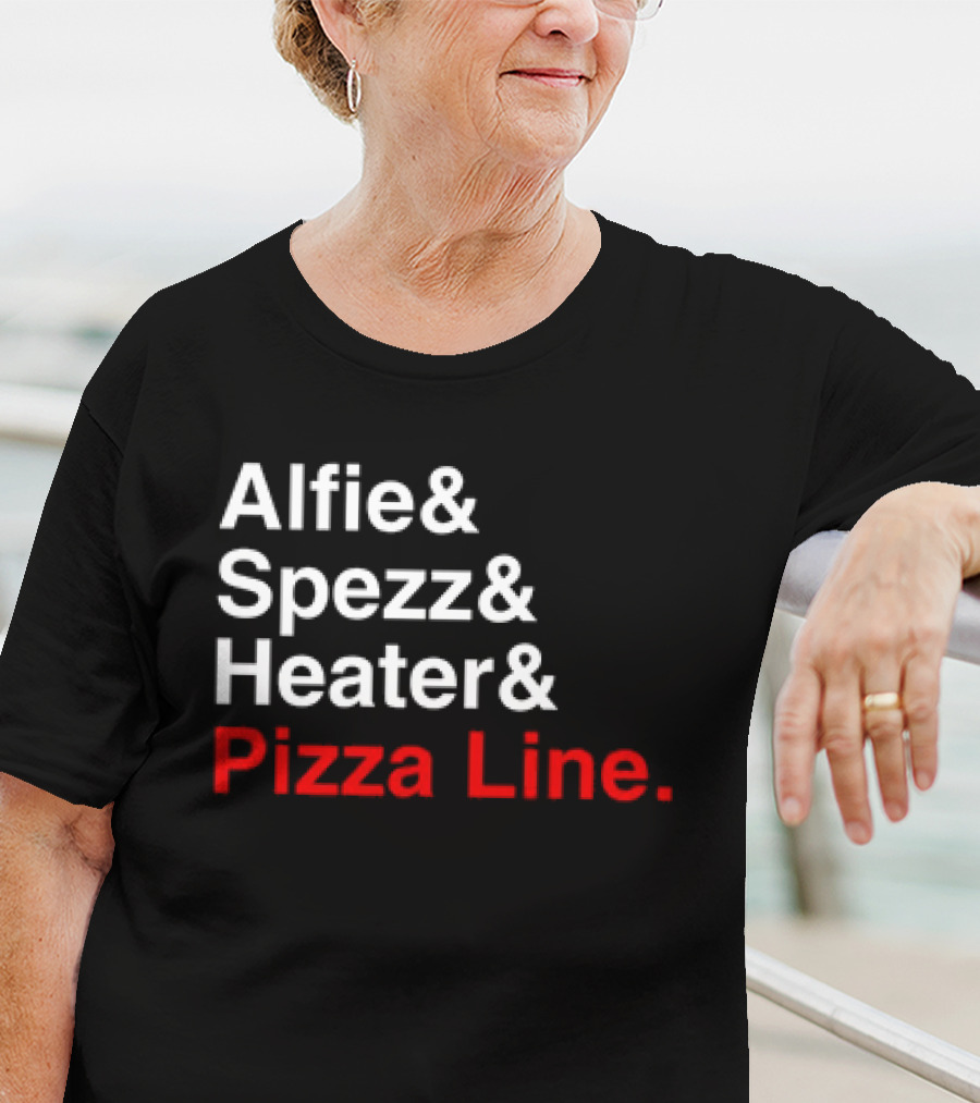 Alfie Spezz Heater Pizza Line Reunion ’24 T-Shirt
