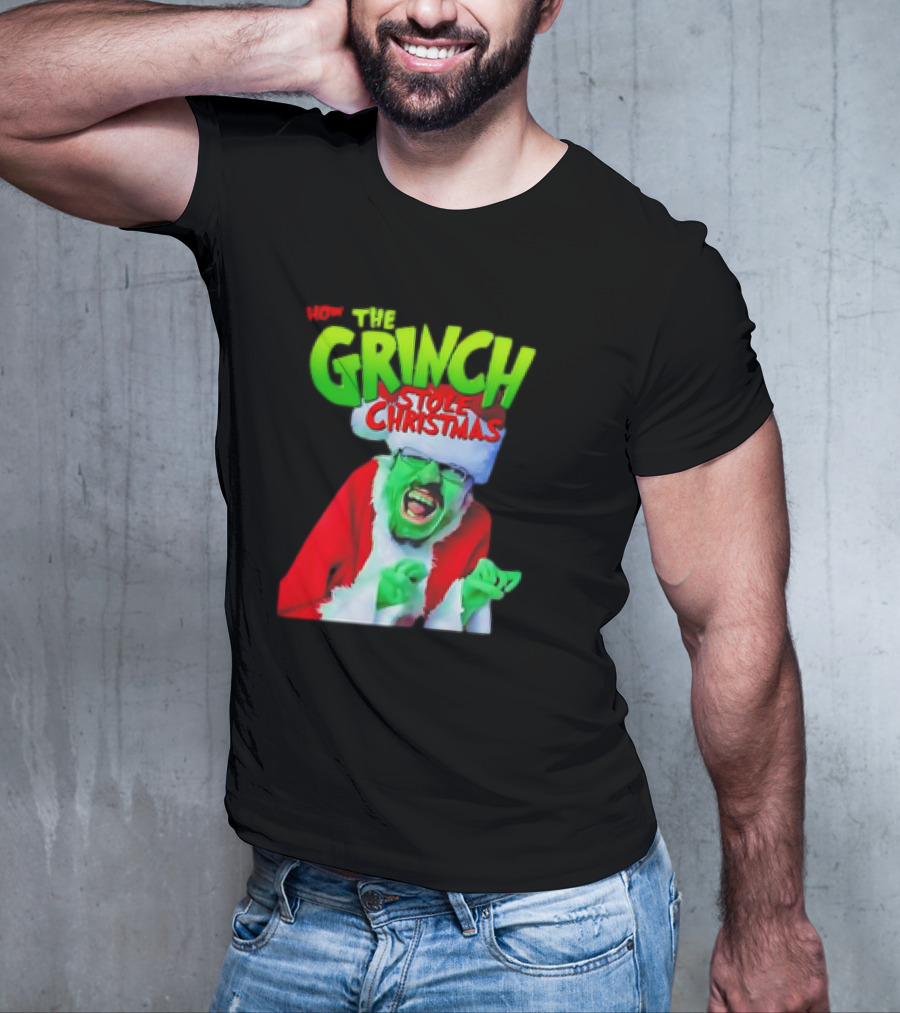 Walter White How The Grinch Stole Christmas Mashup Character T-Shirt