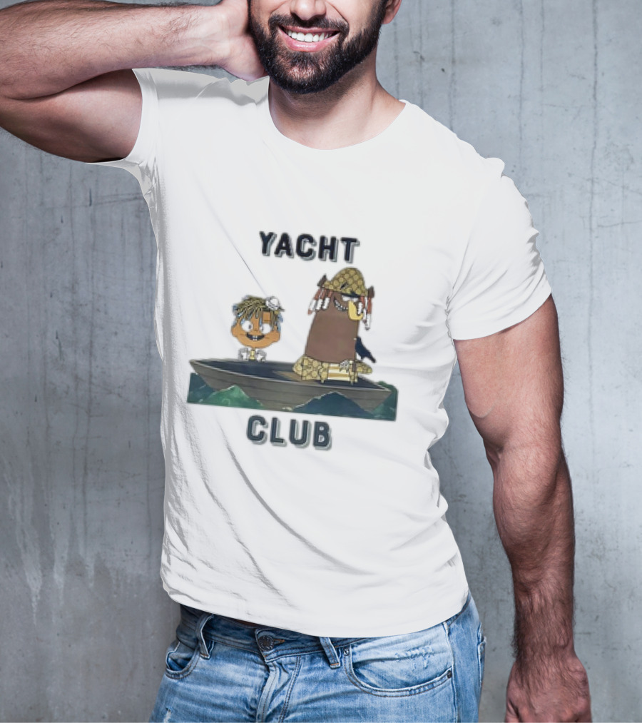 Juice Wrld Lil Yachty Yacht Club Hip-Hop Characters T-Shirt