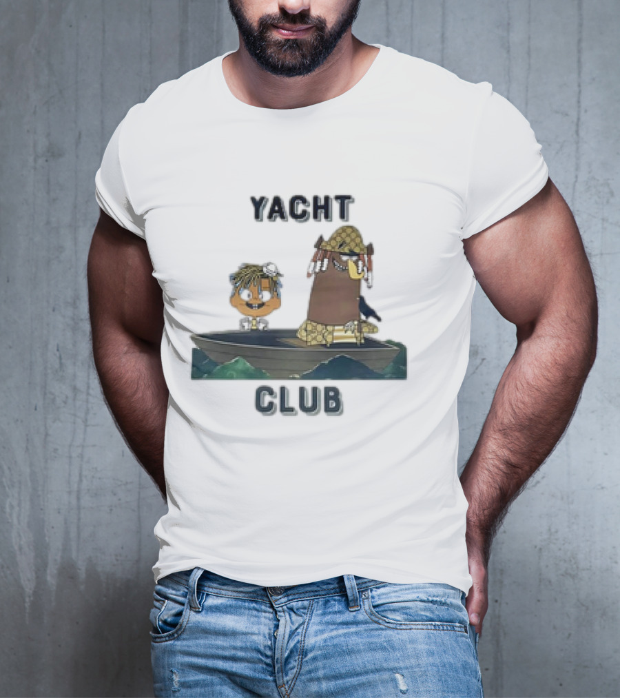 Juice Wrld Lil Yachty Yacht Club Hip-Hop Characters T-Shirt