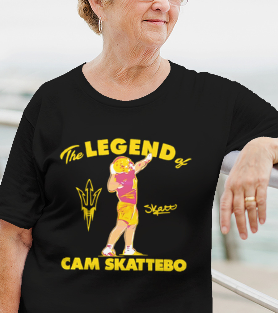 Arizona State Sun Devils The Legend Of Cam Skattebo Skatt T-Shirt
