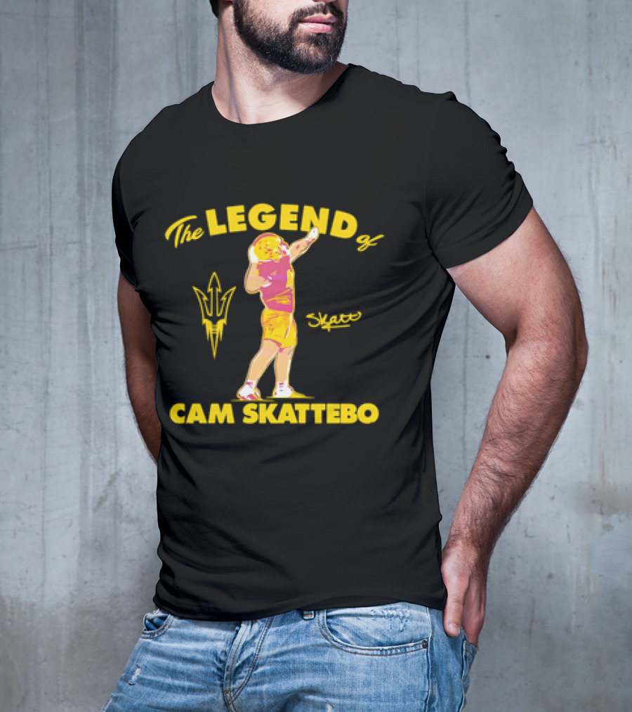 Arizona State Sun Devils The Legend Of Cam Skattebo Skatt T-Shirt