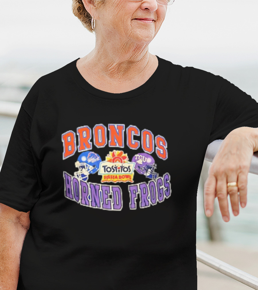 Broncos Horned Frogs Tostitos Fiesta Bowl Matchup T-Shirt