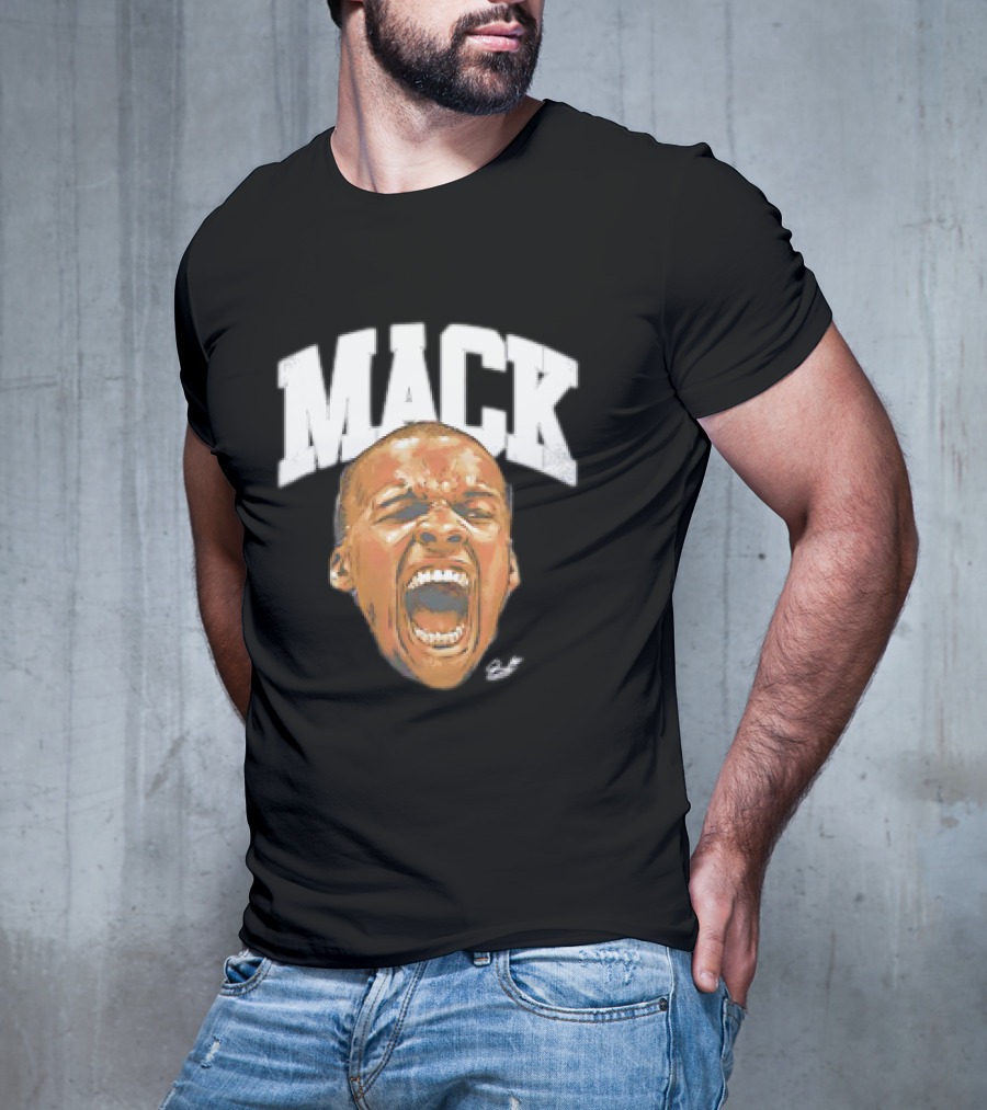 Shelvin Mack Big Face Scream Arch Signature Vintage T-Shirt