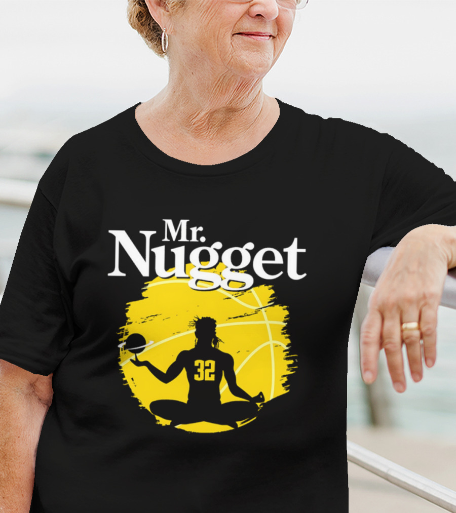 Mr. Nugget Aaron Gordon No. 32 Denver Nuggets T-Shirt
