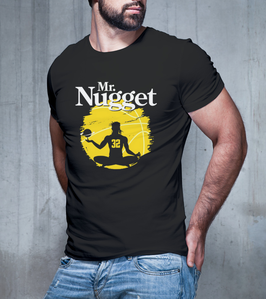 Mr. Nugget Aaron Gordon No. 32 Denver Nuggets T-Shirt