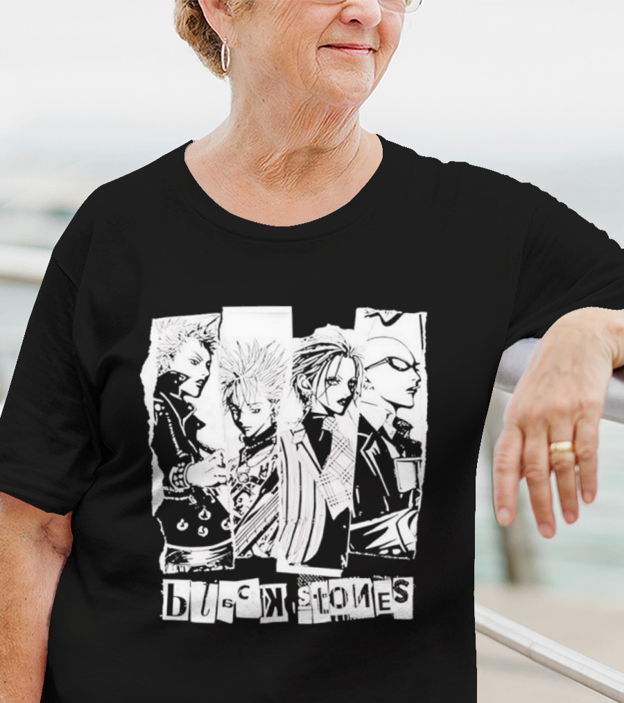 Ai Yazawa Ut Black Stones Band Manga Characters T-Shirt