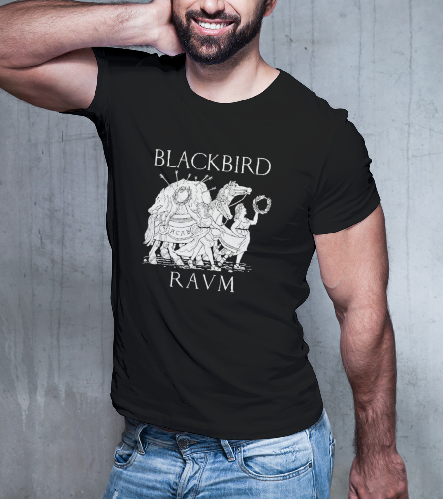 Blackbird Raum ACAB Alex Krokus Bear And Raccoon Procession T-Shirt