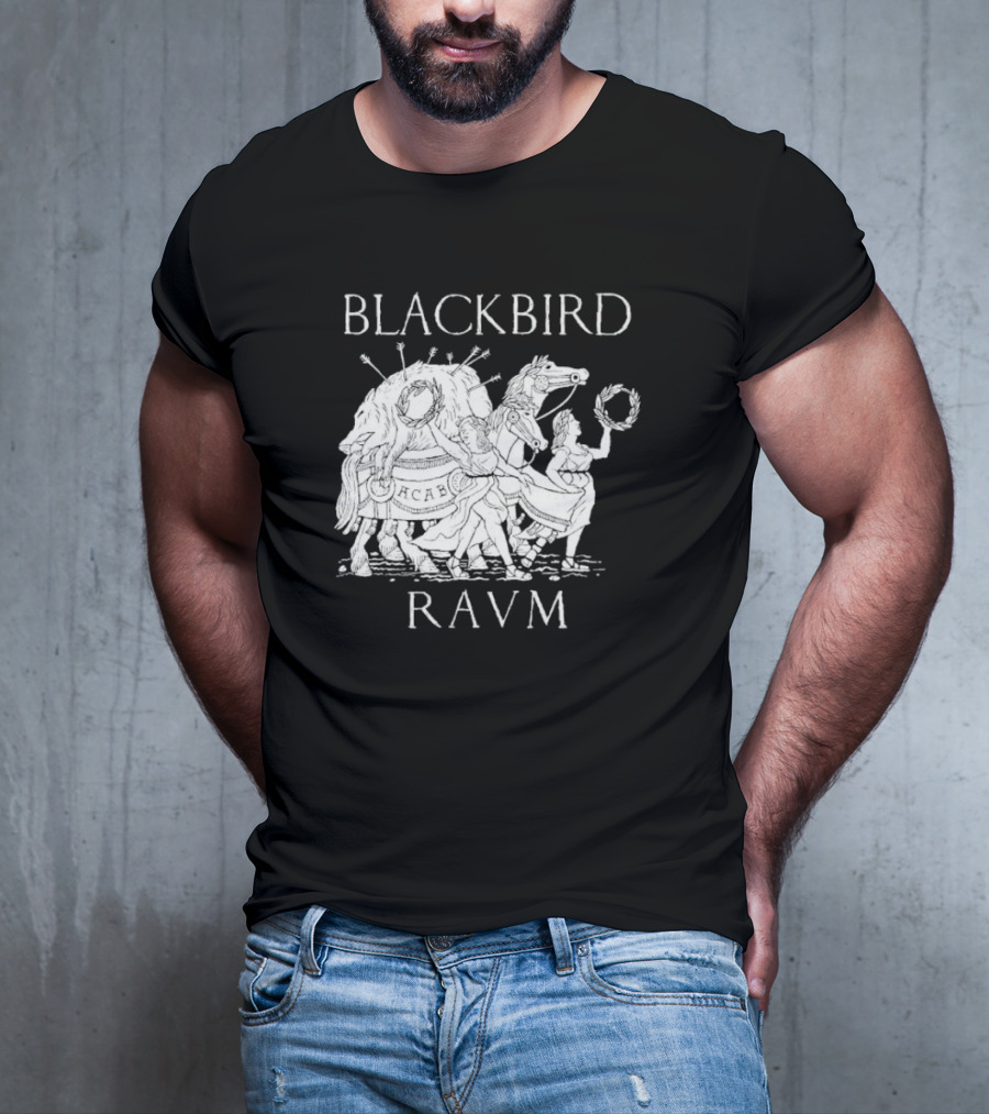 Blackbird Raum ACAB Alex Krokus Bear And Raccoon Procession T-Shirt