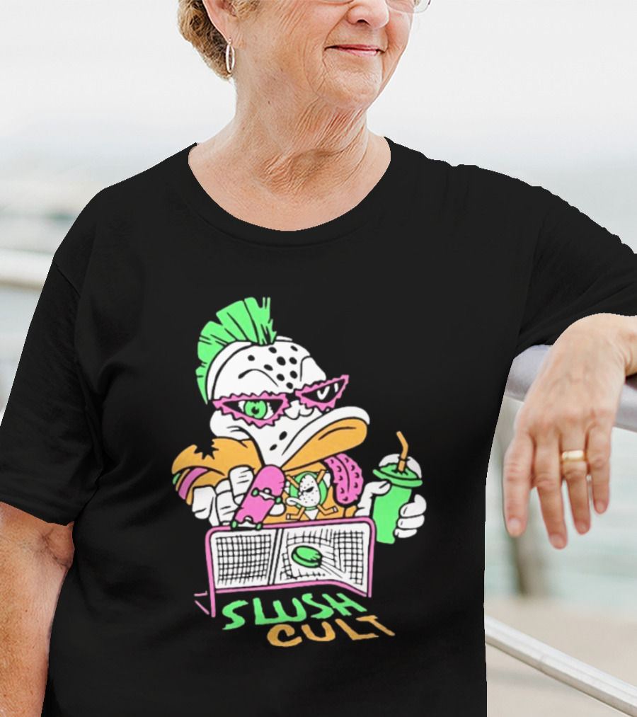 Anaheim Ducks Wild Wing Shreds Slush Cult T-Shirt