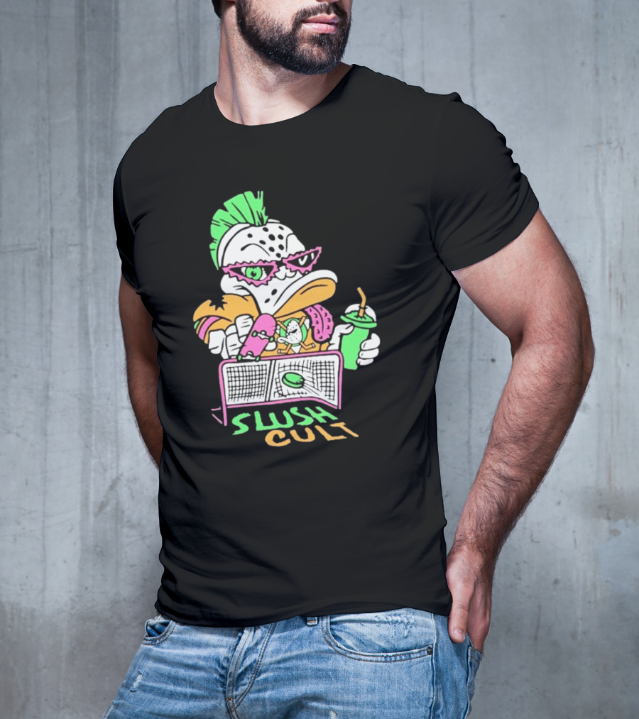 Anaheim Ducks Wild Wing Shreds Slush Cult T-Shirt