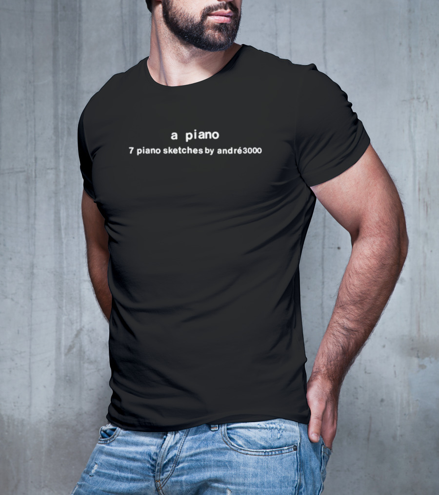 André 3000 A Piano 7 Piano Sketches T-Shirt
