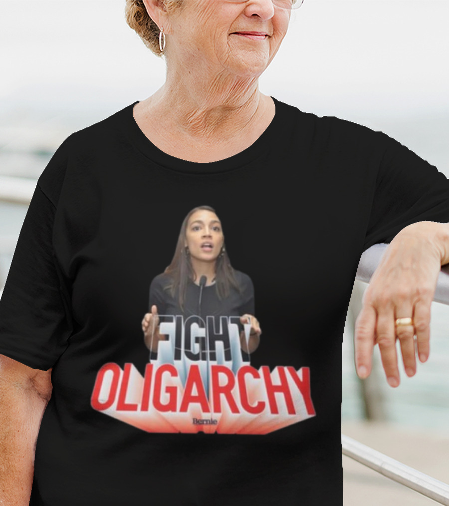 FIGHT OLIGARCHY Bernie T-Shirt